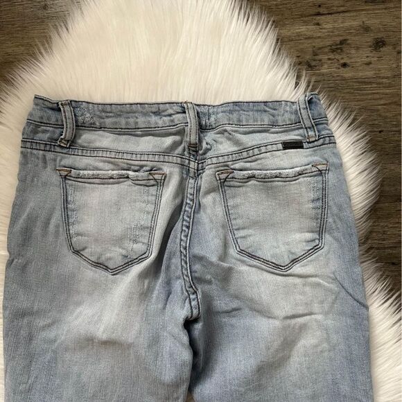 WOMENS KANCAN DISTRESSED JEANS SZ 3 - Picture 4 of 4